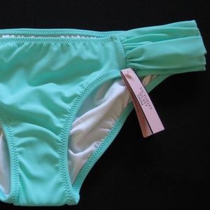 VS Knockout Bottom Ruched Hipkini Bikini Seafoam